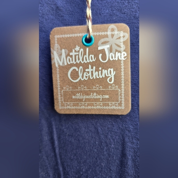 Matilda Jane New With Tag Elegant Blue Women's Top - Picture 12 of 13